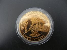 Medaille Seen der Schweiz - Il Lago di Lugano