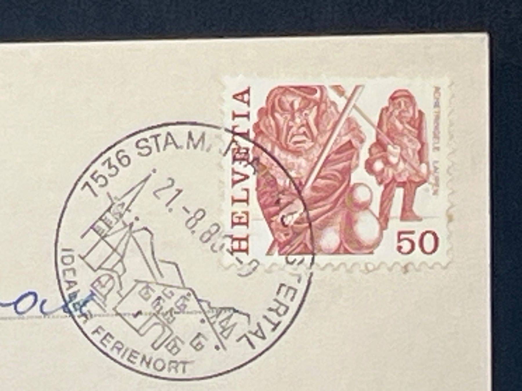 Cartoline postali: Sta. Maria Val Müstair – Usato da Widnau venduto da Brusi9 1