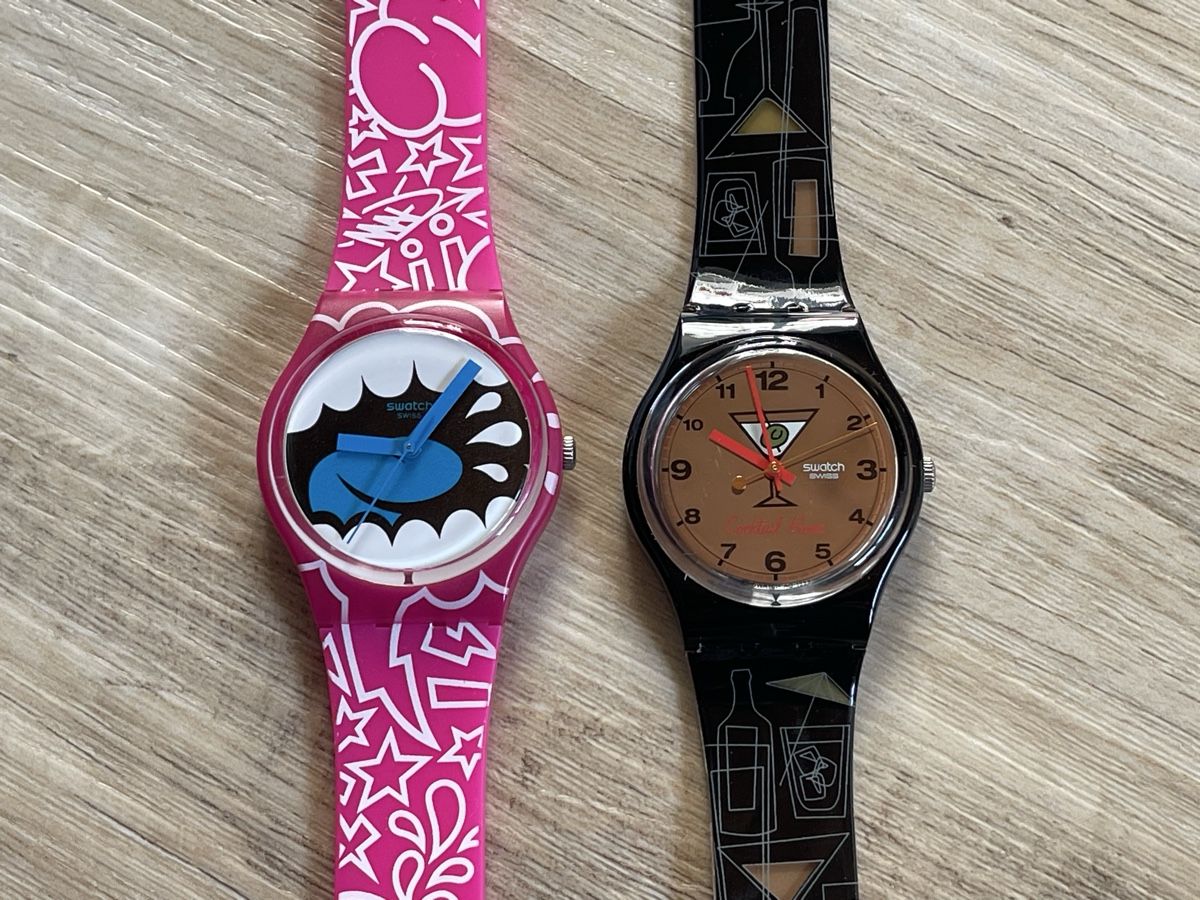 Swatch Orologi: 2 SWATCH Uhren KIDROBOT – Usato da Buchberg venduto da jay13013