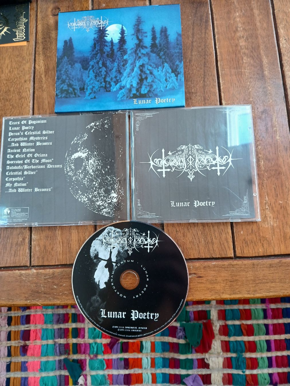 CD: nokturnal mortum- lunar... – Usato da St-Cergue venduto da VeganWarrior