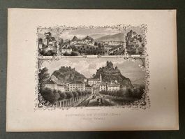 Souvenir de Sitten. (Sion.) (Wallis Valais.) 1867