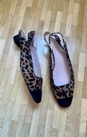 Ballerines à talons Topshop motif léopard, taille 42