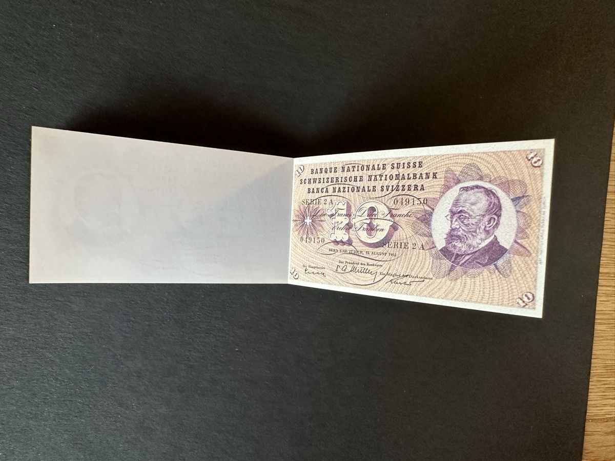 Giocattoli: Schweiz - Spielgeld 10 FR – Usato da Schmitten / FR venduto da Samsara169