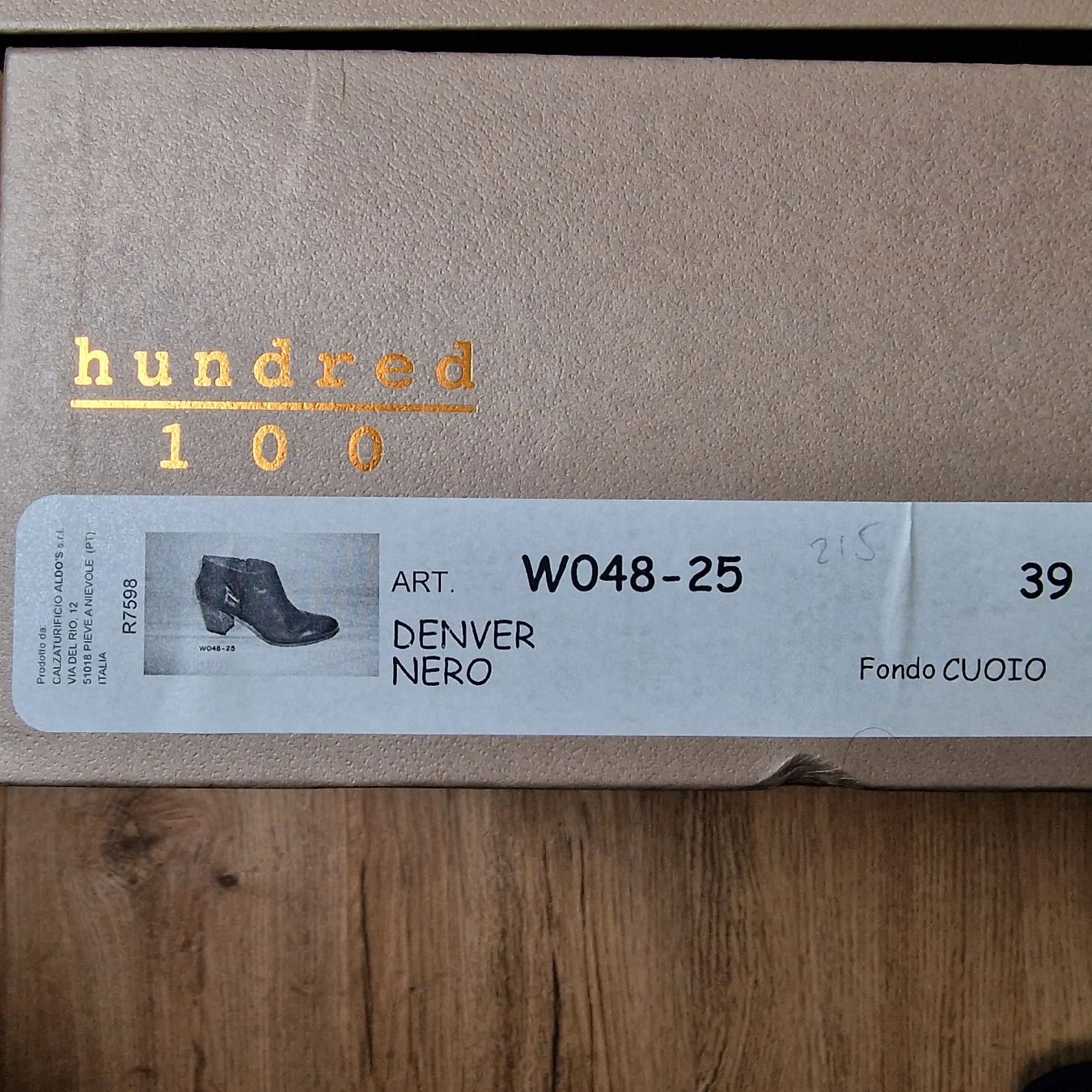 Scarpe da donna: Leder Ankle Boots "Hundred 100", Gr. 39, schwarz – Nuovo (secondo la descrizione) da Mönchaltorf venduto da nzhuravel 7