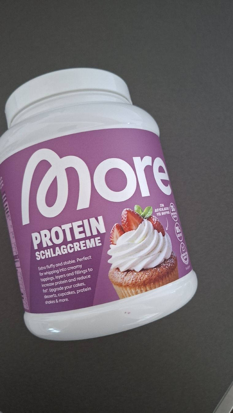 More Nutrition Cibi & Specialità: More Nutrition Protein Schlagcreme NEU  – Nuovo e nell'imballaggio originale da Diepoldsau venduto da gru_j72q