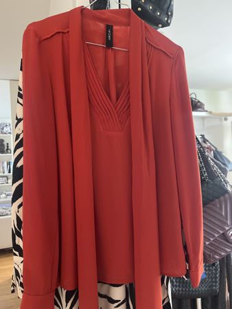 Marc Cain Terracotta rot  Blouse Size N1