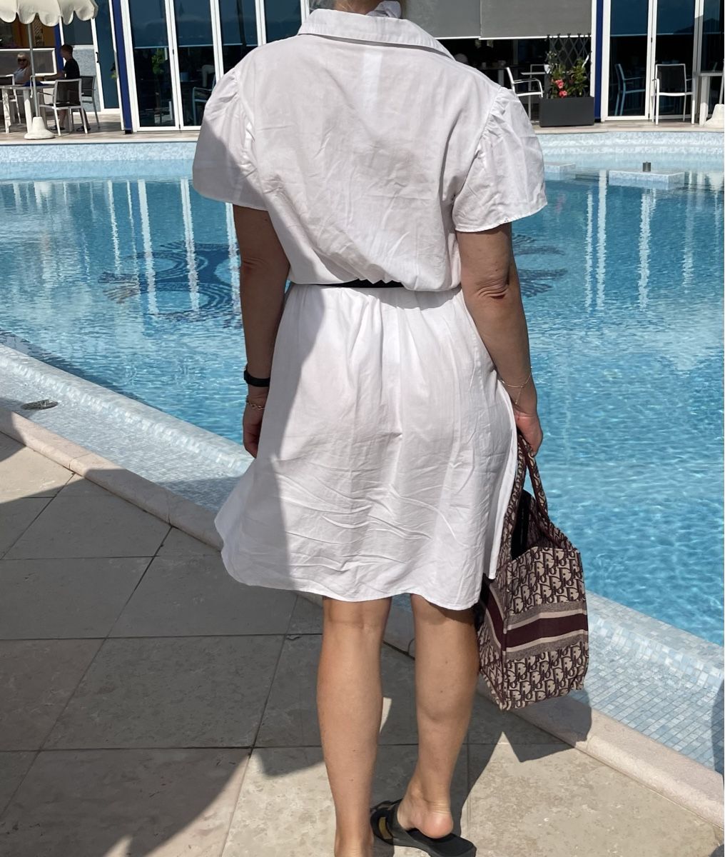 Vestiti: Abito-camicetta di cotone Limited Collection-M/L – Usato da Gordevio venduto da LanaZimm 3