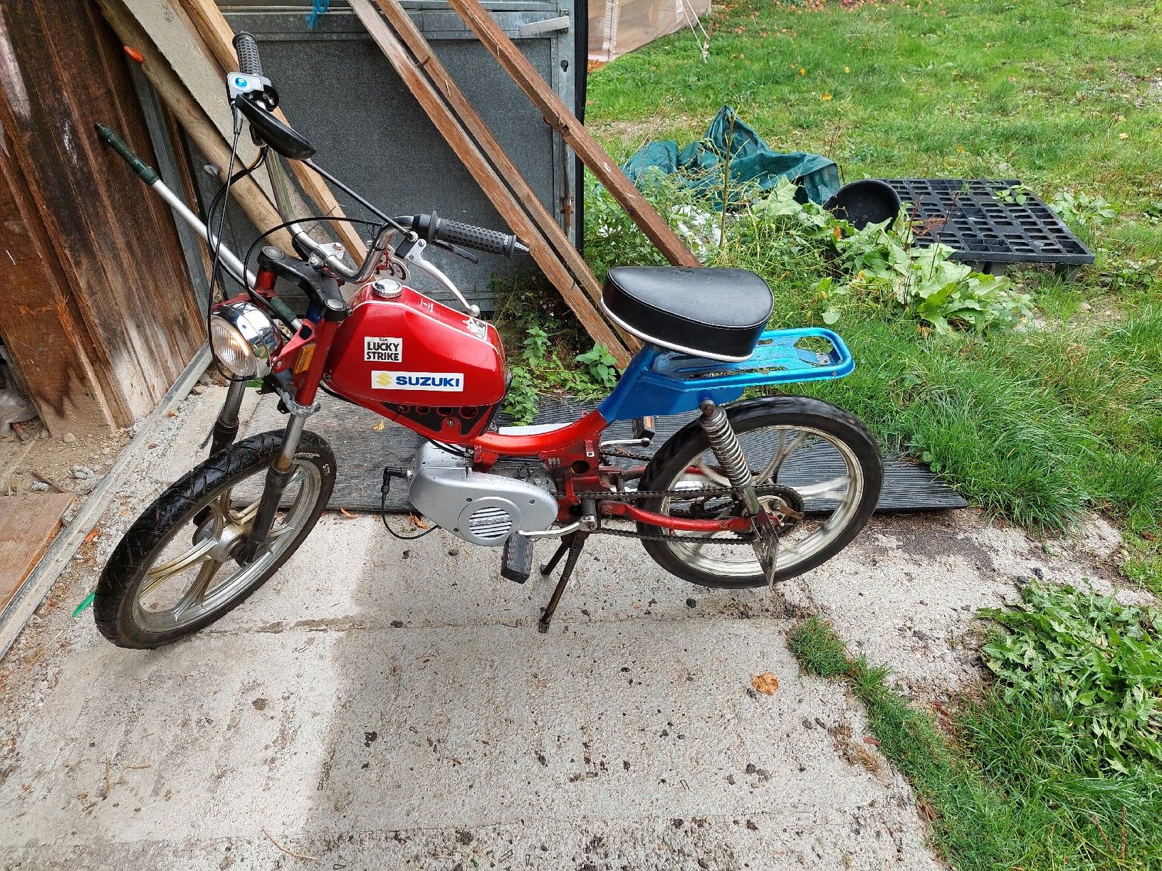 Sachs Mofas: Mofa Sachs 503 rot blau  – Gebraucht aus St. Urban von pon_lj2k 2
