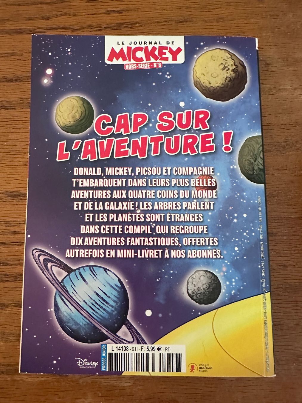 Fumetti: Le Journal de Mickey Hors série n6 – Usato da Peseux venduto da GSM757805 1
