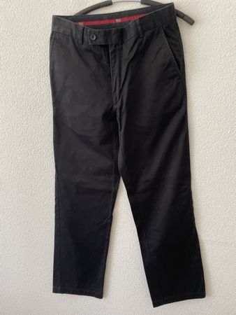 Chino Hose, Wills Classic, Schwarz, W30/L30