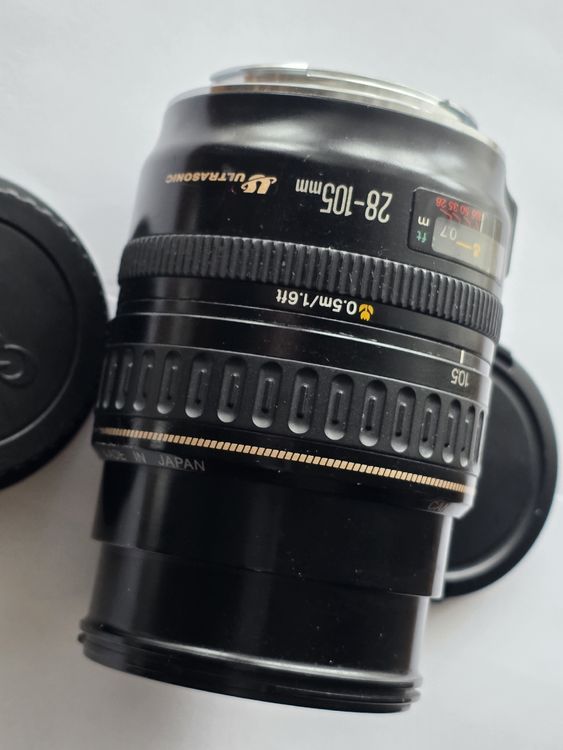 Canon Autofokus Zoom Lens EF 28-105mm f1:3.5-4.5 - (Gebraucht) in St ...