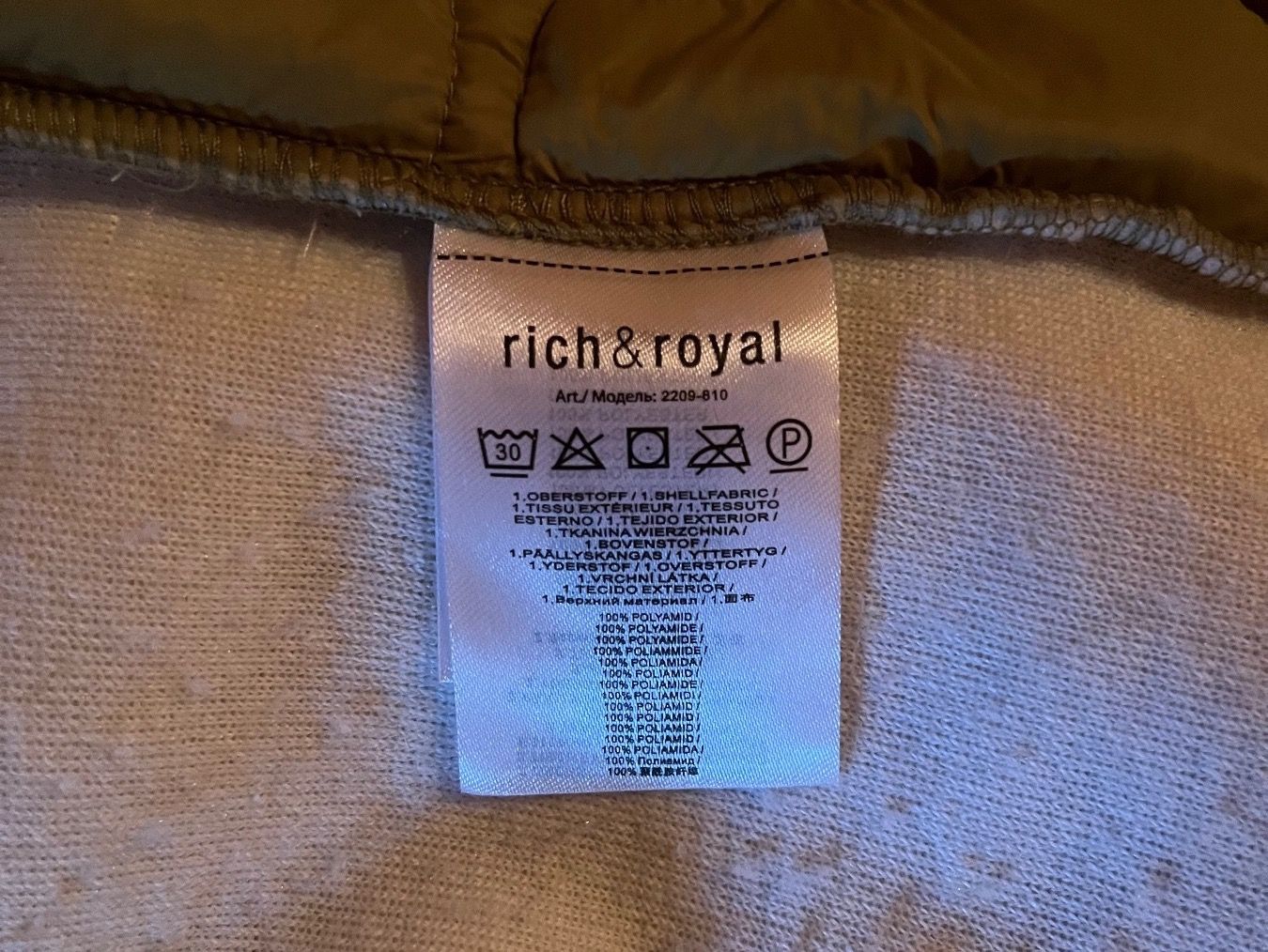 Rich & Royal Giacche: Jacke rich&royal, Gr. 34 – Usato da Davos Dorf venduto da Anna3313 3