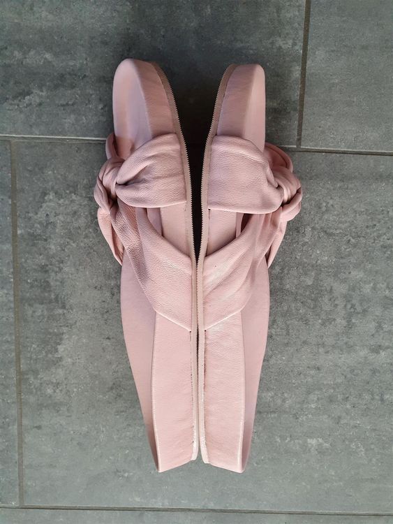 Schlüpfer Sandalen ähnlich wie Birkenstock Leder rosa Gr. 41 Kaufen auf Ricardo