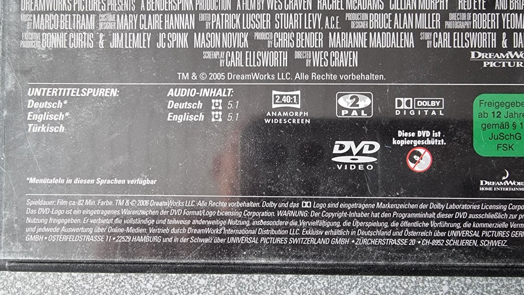 Tutti i DVDs: DVD Red Eye – Usato da Oetwil am See venduto da fineli2 1