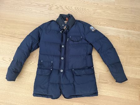 Herren Daunenjacke PARAJUMPERS dunkelblau Grösse L guter Zus