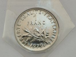 1 FRANC SEMEUSE 1979
