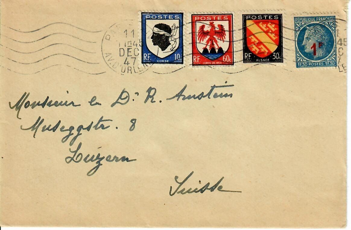 Tous les timbres: Brief, Frankreich – D'occasion à Hochdorf par Ziegel-16