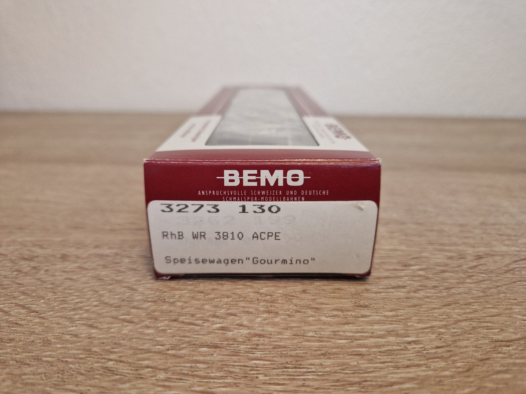 Bemo 3273 130 Speisewagen Gourmino H0m (Usato) a St-Aubin