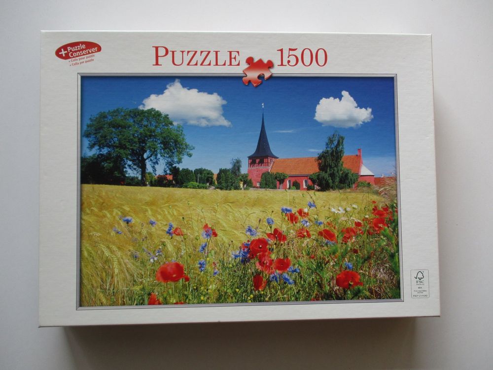 Hansepuzzle 37530 Dänemark Puzzle – 1050 Teile, 60 X 46 Cm, Mit Aufbewahrungsbox & Beutel