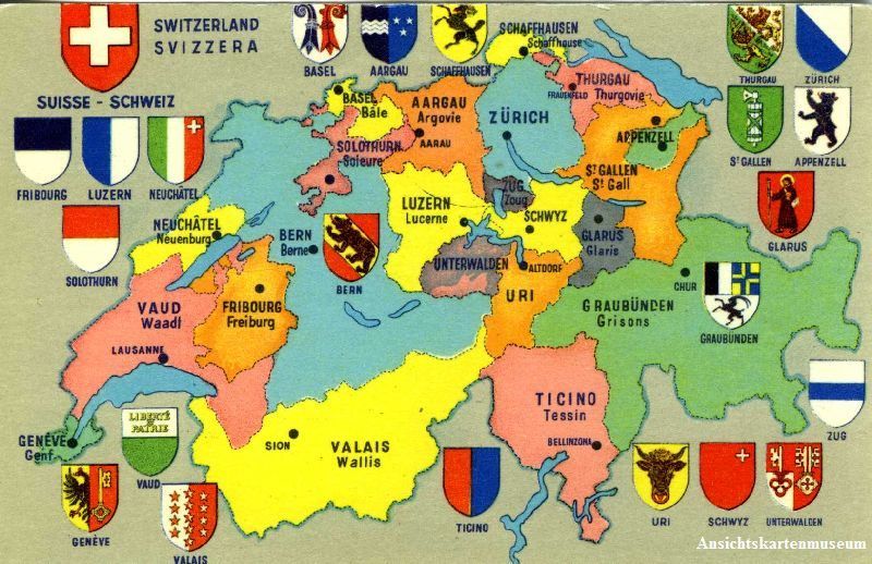 schweizer-wappen-und-kantone-c1940-gebraucht-in-emmenbr-cke-f-r-chf