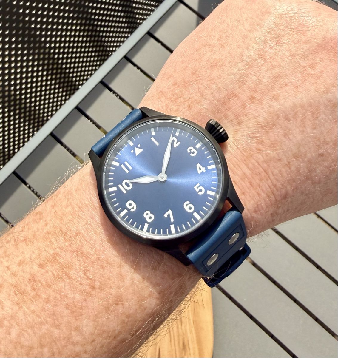 Orologi: Handauszugs Pilot Watch 43mm – Nuovo (secondo la descrizione) da Dürnten venduto da Baerzh 8