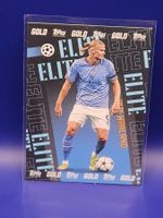 ERLING HAALAND 2023/24 Topps Gold UCC Elite ManCity
