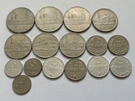 Lot. 16 Münzen Rumänien 1966 und 1975