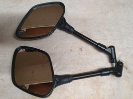 2 Spiegeln Motorrad Roller M10Gewinde.