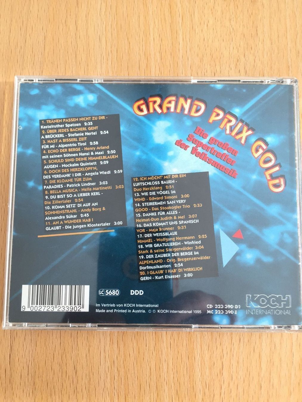 CDs: Grand Prix Gold – Gebraucht aus Rüti ZH von alumedien 1