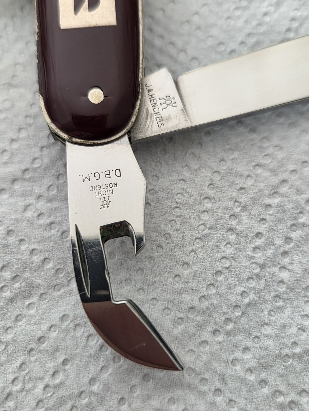 Coltelli tascabile: Vintage  Sackmesser von J.A Henckels – Usato da Dietikon venduto da Allegra34 9