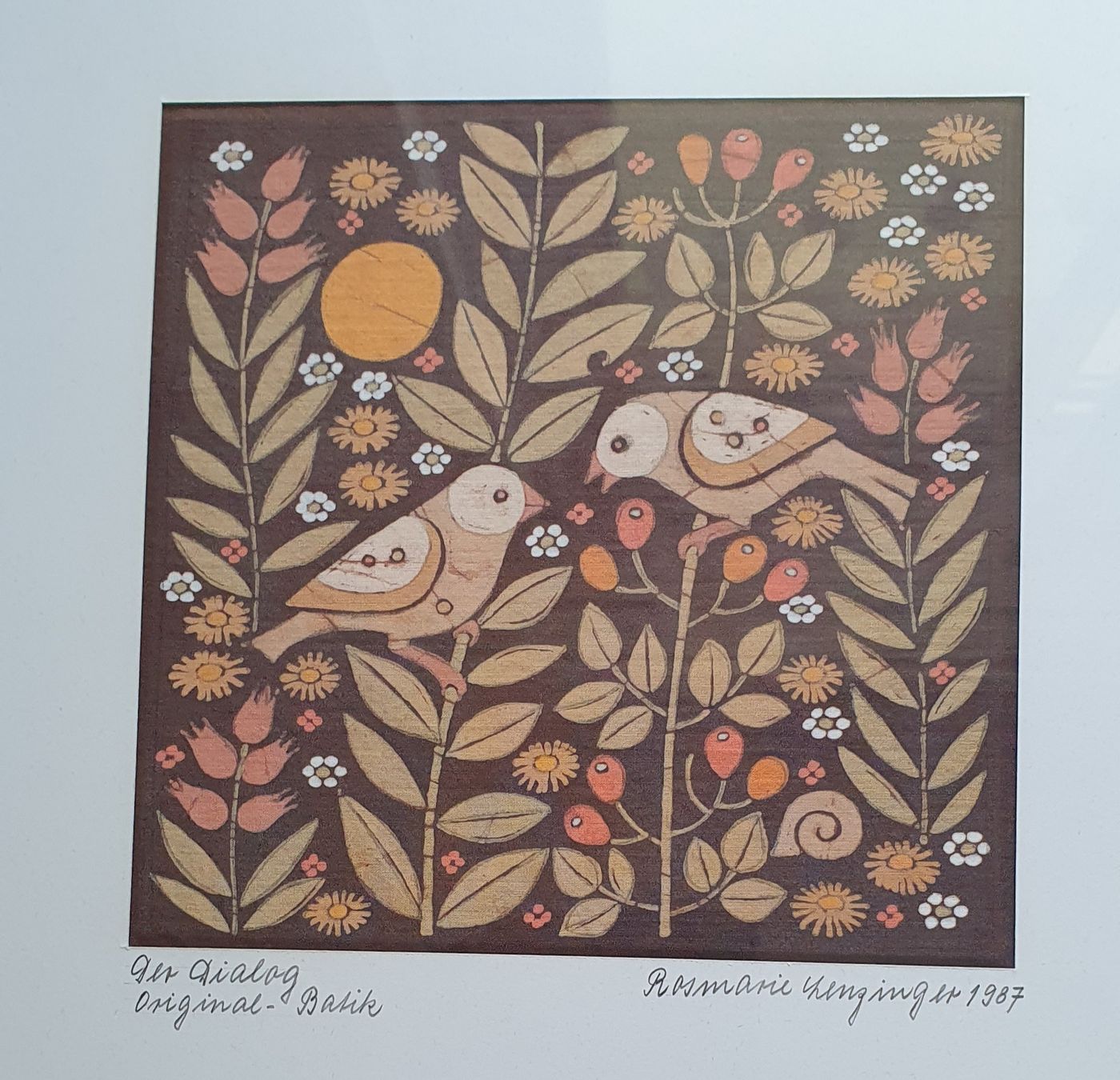 Foto & Immagini: 2 Bilder Batik, Rosemarie Lenzinger – Usato da Kreuzlingen venduto da Rschweiz1 1