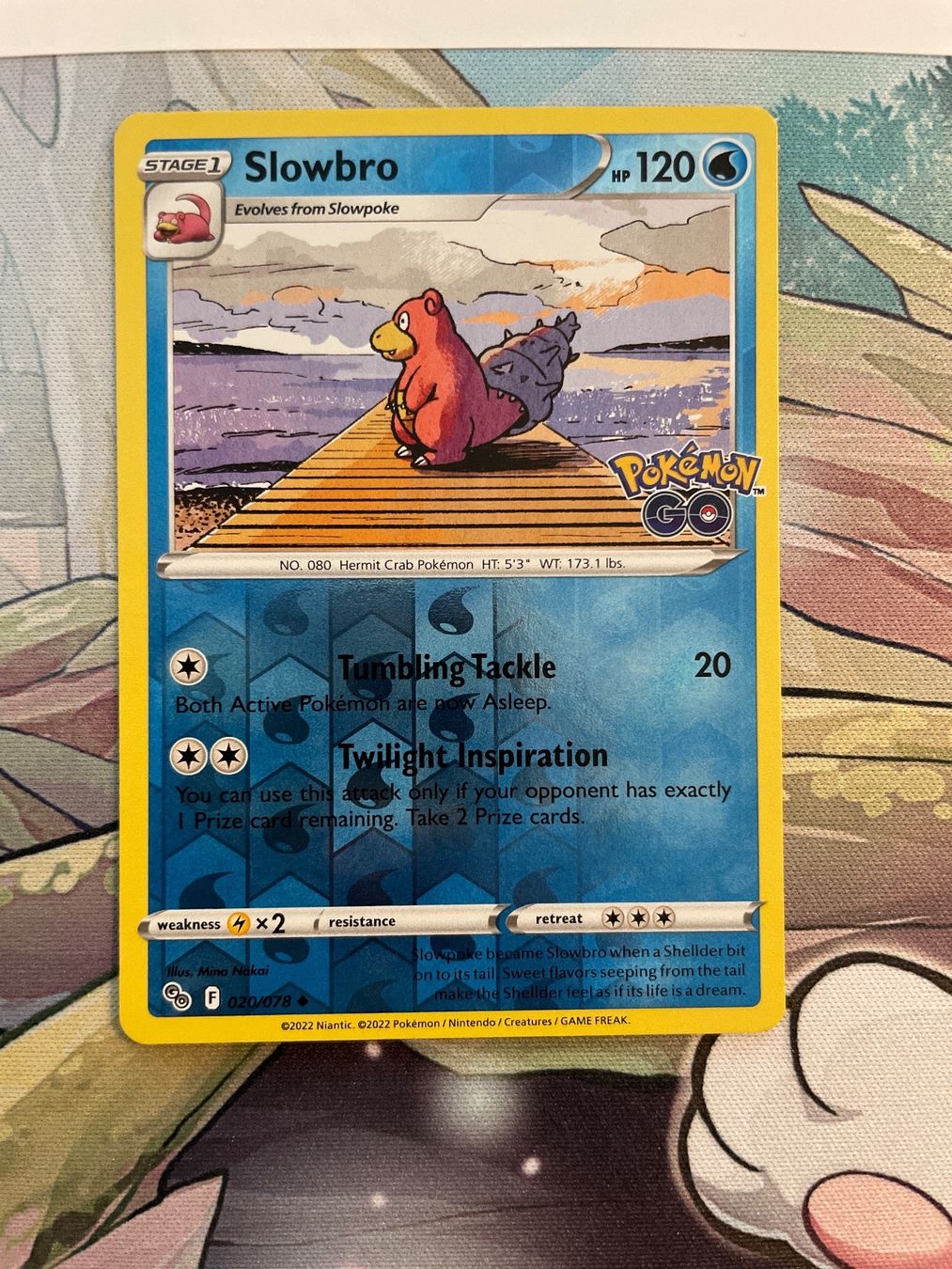 Pokémon Sammelbilder & Trading cards: Slowbro 020/078 Pokemon GO EN reverse holo – Gebraucht aus Niederweningen von rimicanardo 1