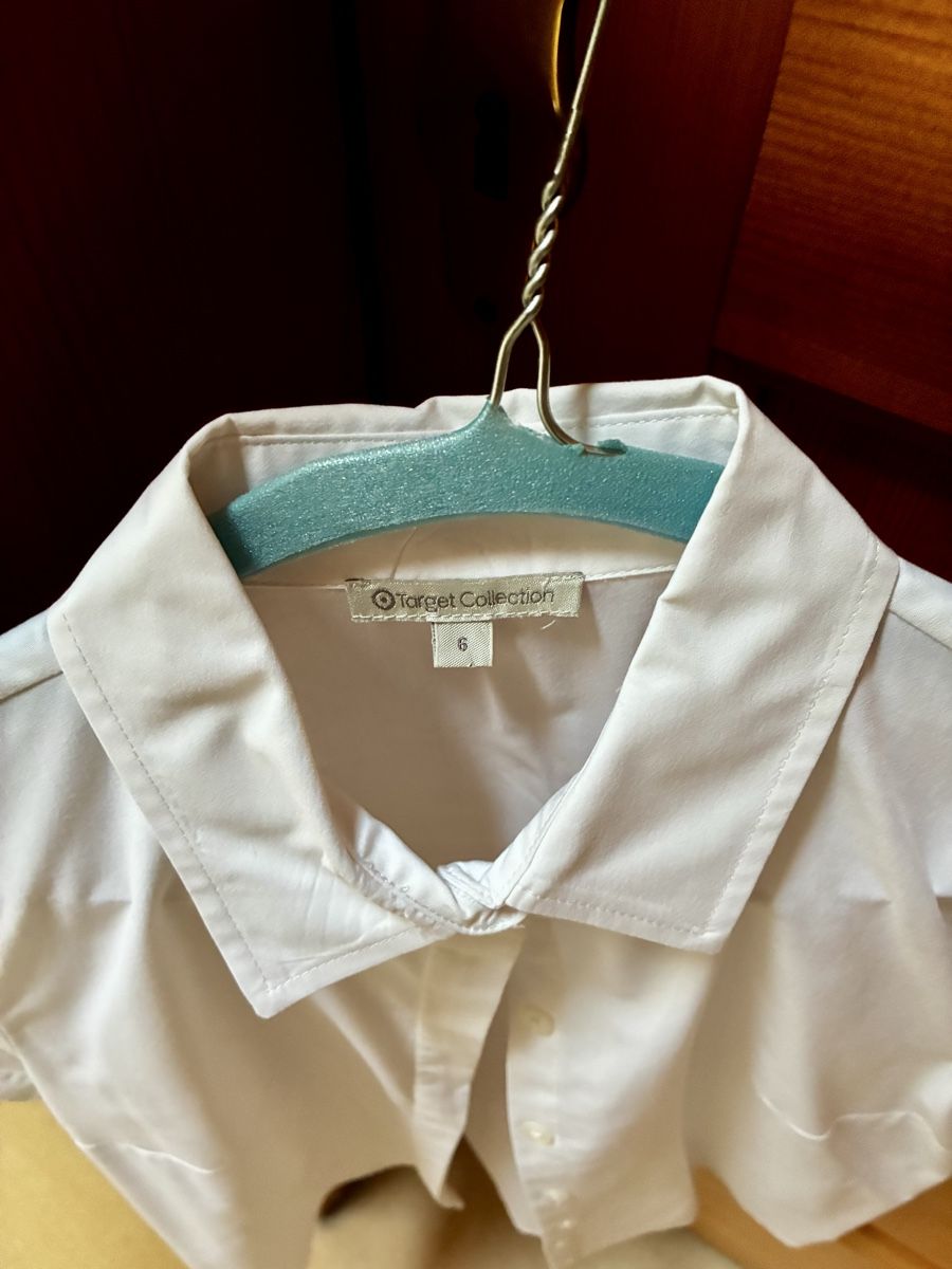 Camicette: Crisp White Target Collection Blouse – Usato da Schaan venduto da RicX-10 1