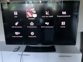 Philips Fernseher 46PFL8606K 46 Zoll mit Kabel,Fernbedienung