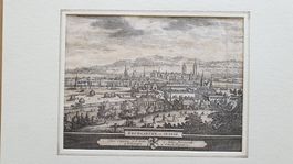 Bremgarten. Kupferstich. Von Fauche Neuchâtel. 1778.