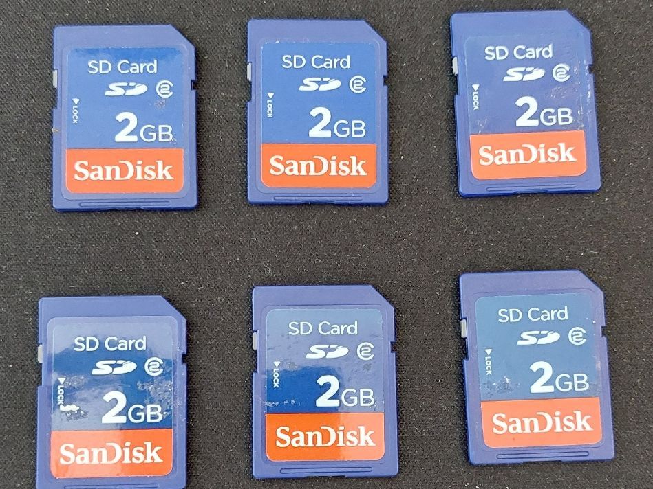 Sandisk Schede di memoria: SanDisk SD Karte 2GB - 6 Stück – Nuovo (secondo la descrizione) da Kölliken venduto da turimess