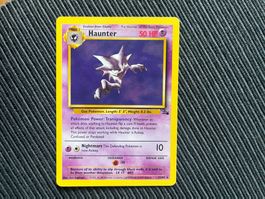Pokemon Haunter non Holo Rare Fossil englisch