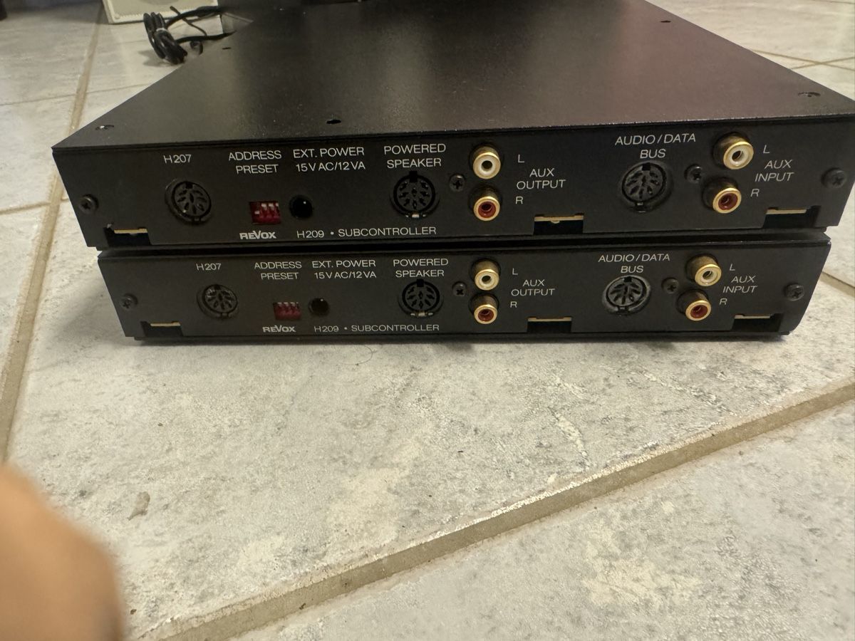 Systèmes de contrôle: 2 x Revox H209 Subcontroller – D'occasion à Trimbach par ELITA-5 4