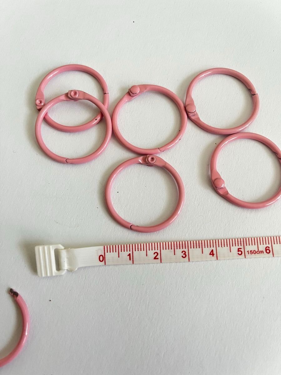 Porte-clés: Anneaux porte-clés rose 7 pièces – Neuf (Voir description) à Champlan par Cjayretro 2