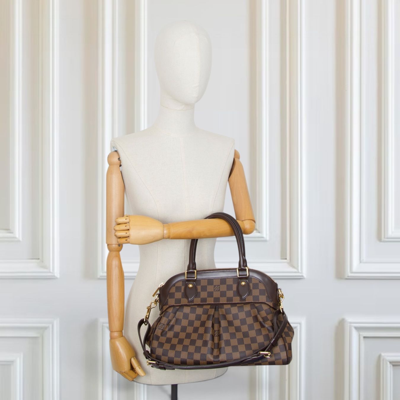 Louis Vuitton Sacs femmes: Louis Vuitton Trevi PM Damier ebène – D'occasion à Binningen par Designerlabels 2