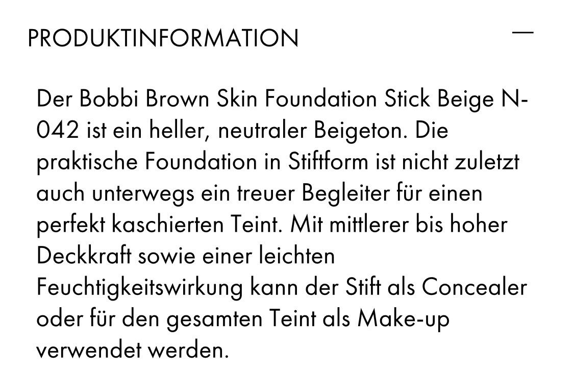 Make-up: BOBBI BROWN Skin Foundation Stick N 042 – Usato da Emmenbrücke venduto da little.treasures 4