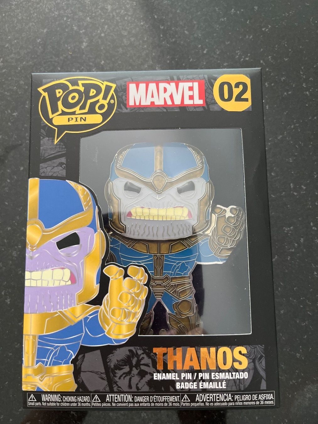 Funko Figuren: Funko PIN’S THANOS – Neu und originalverpackt aus Yverdon-les-Bains von vin_95zk