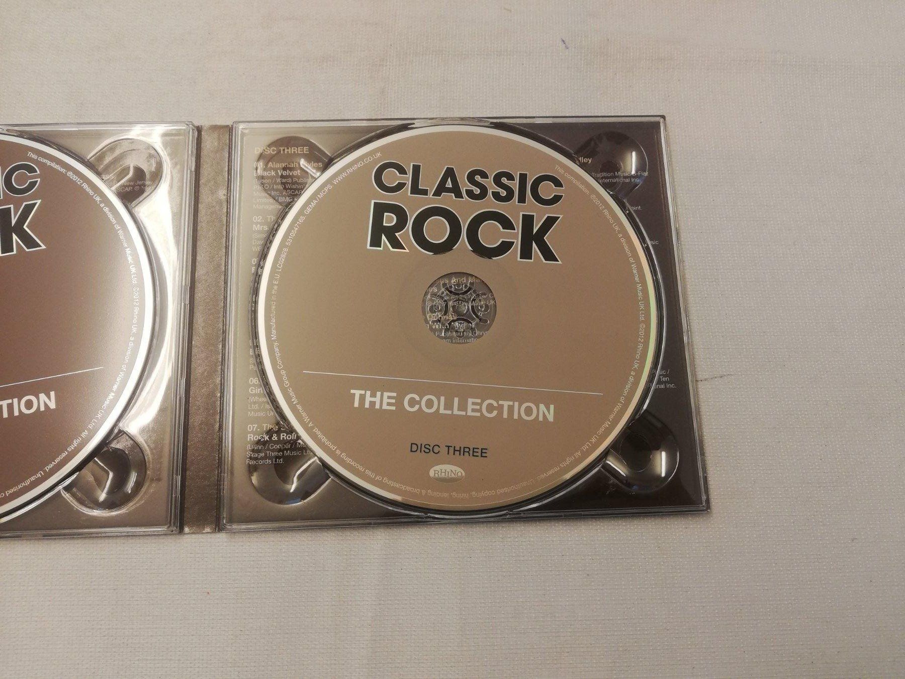 CD: CLASSIC ROCK - THE COLLECTION - 3 CDS - 60 HITS – Usato da Bern venduto da Vinylsound.ch 3