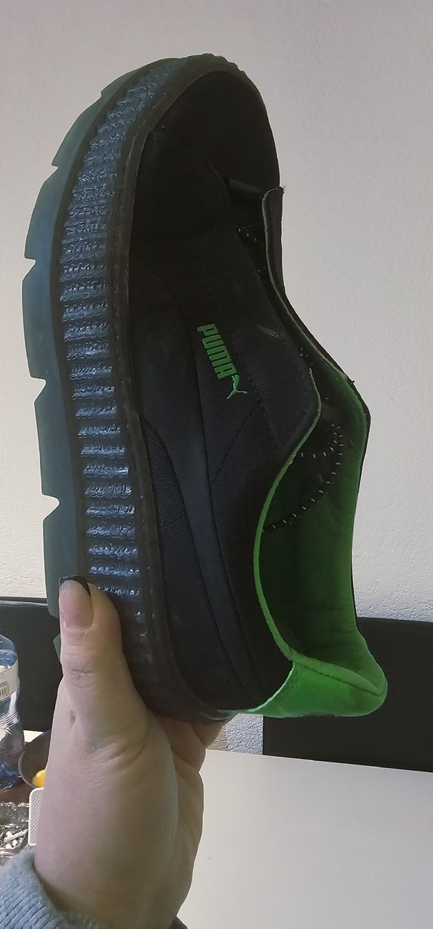 Scarpe da donna: Puma Creeper Sneaker, Black & Green, Excellent Condition! – Nuovo (secondo la descrizione) da Rorschach venduto da Alles_9.90 1