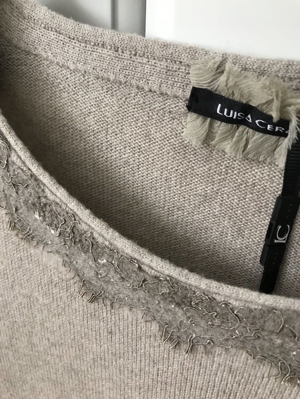 Luisa Cerano Vestiti: Neu mit Etikette- Pullunder/ Strickkleid Luisa Cerano, g. 36 – Nuovo e nell'imballaggio originale da Zürich venduto da ZuriShrek 2