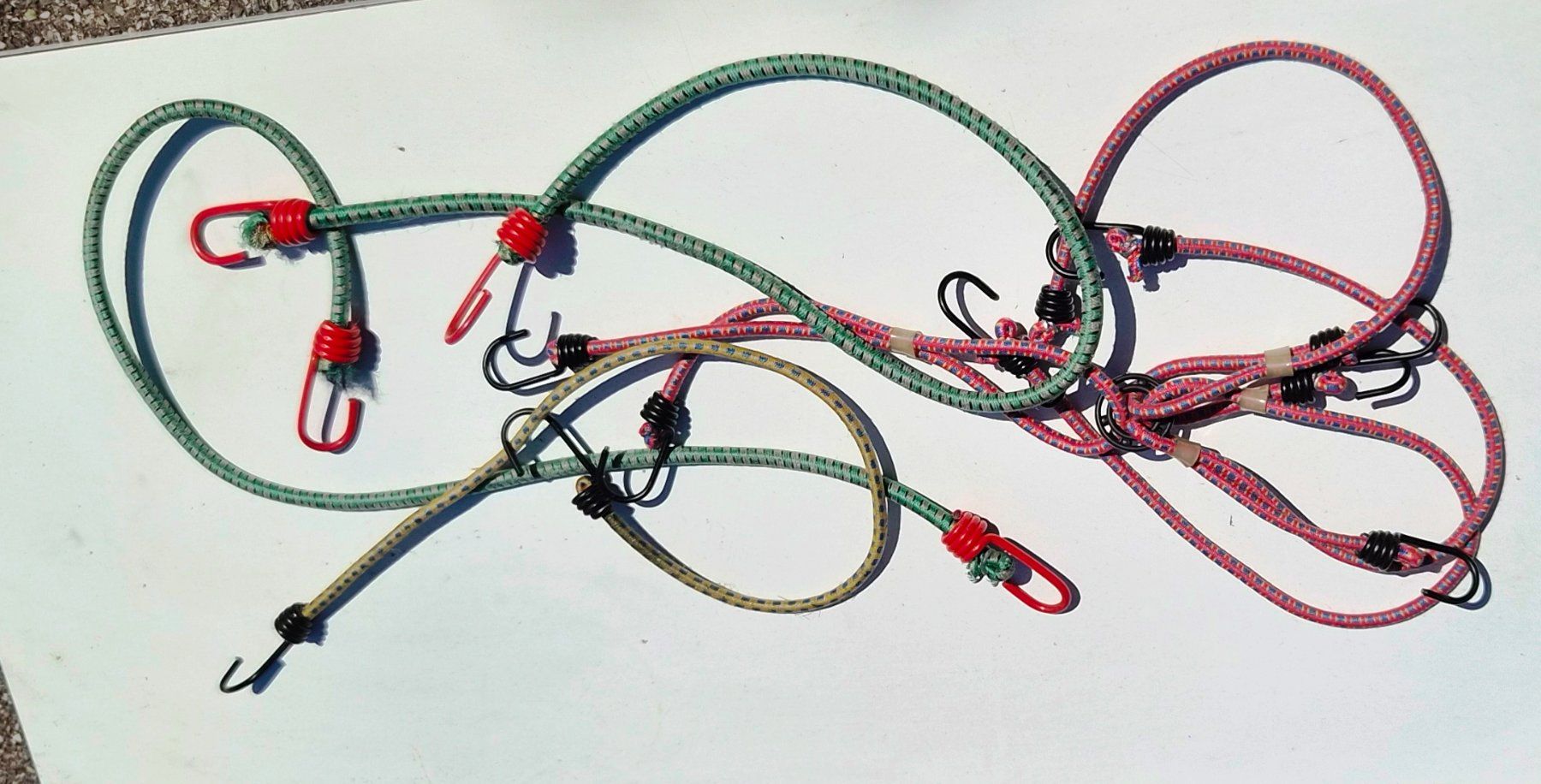 Corde: Gummiseile mit Haken 5 Stück gebraucht – Usato da Zürich venduto da Primanoctis 1