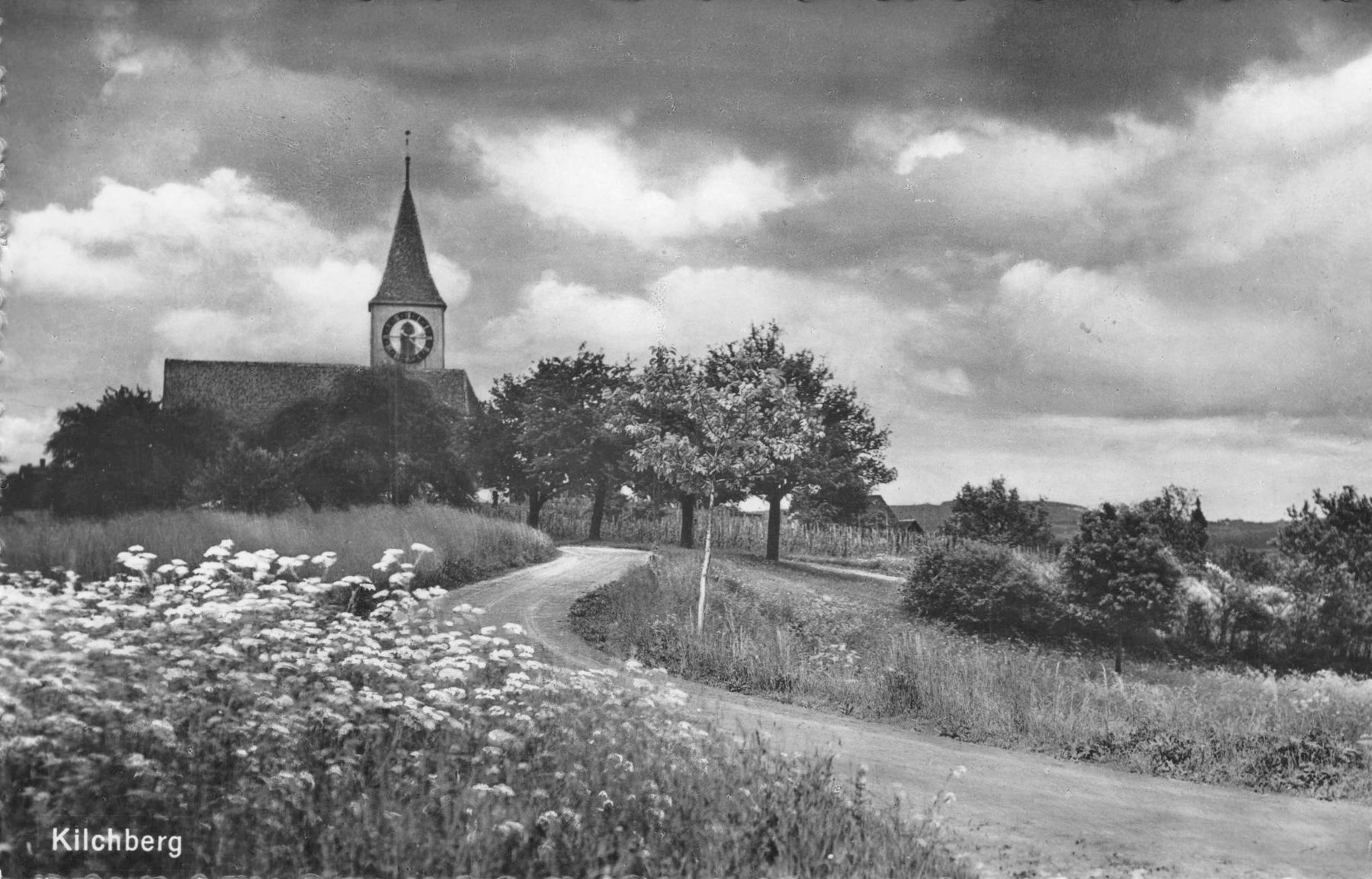Cartoline postali: Kilchberg ZH // Dorf Zürichsee – Usato da Basel venduto da intermezzo12