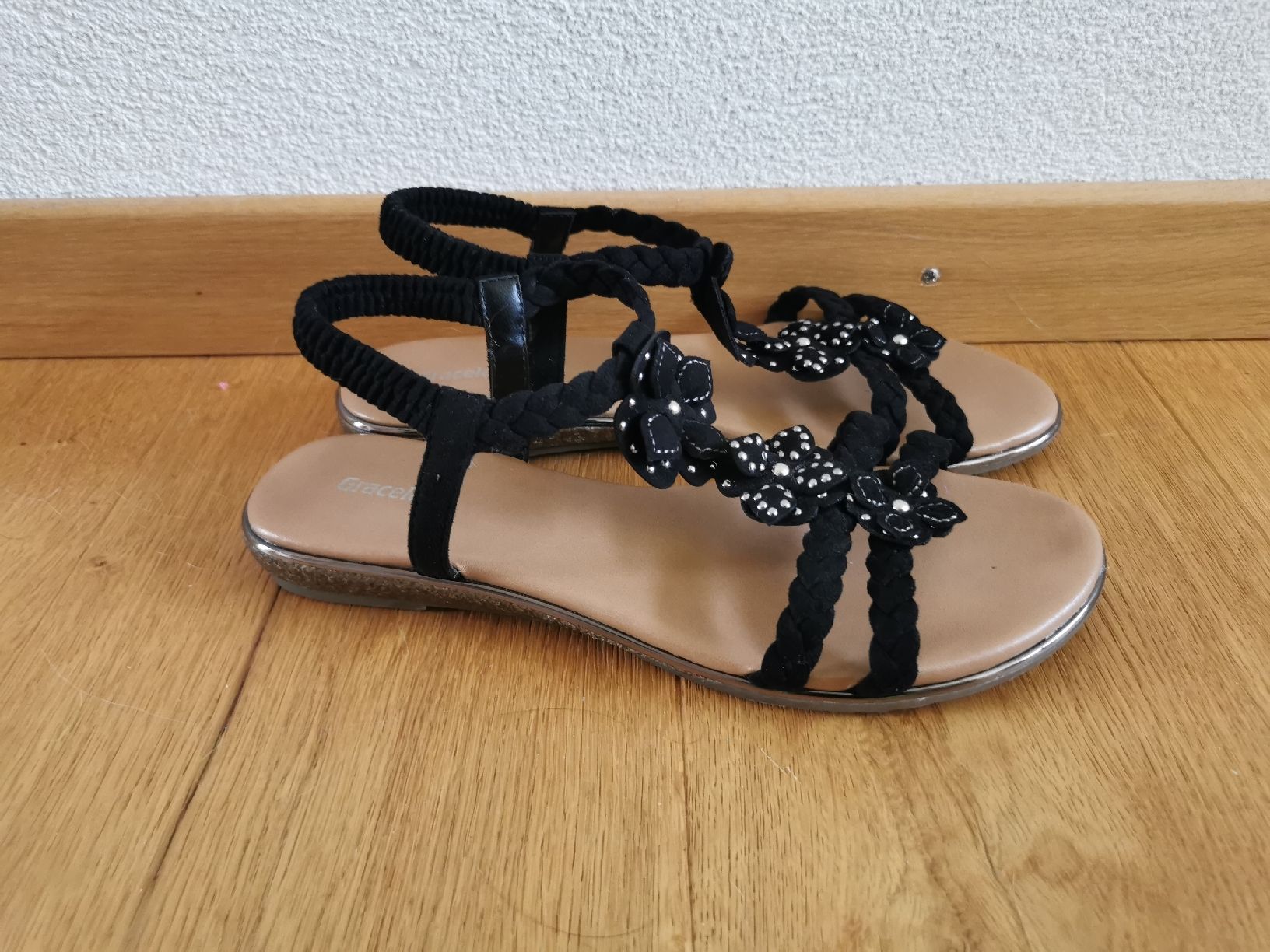 Graceland Scarpe da donna: Graceland Sandalen Schwarz Gr. 37 – Nuovo (secondo la descrizione) da Dornach venduto da Sam_7jbk 1
