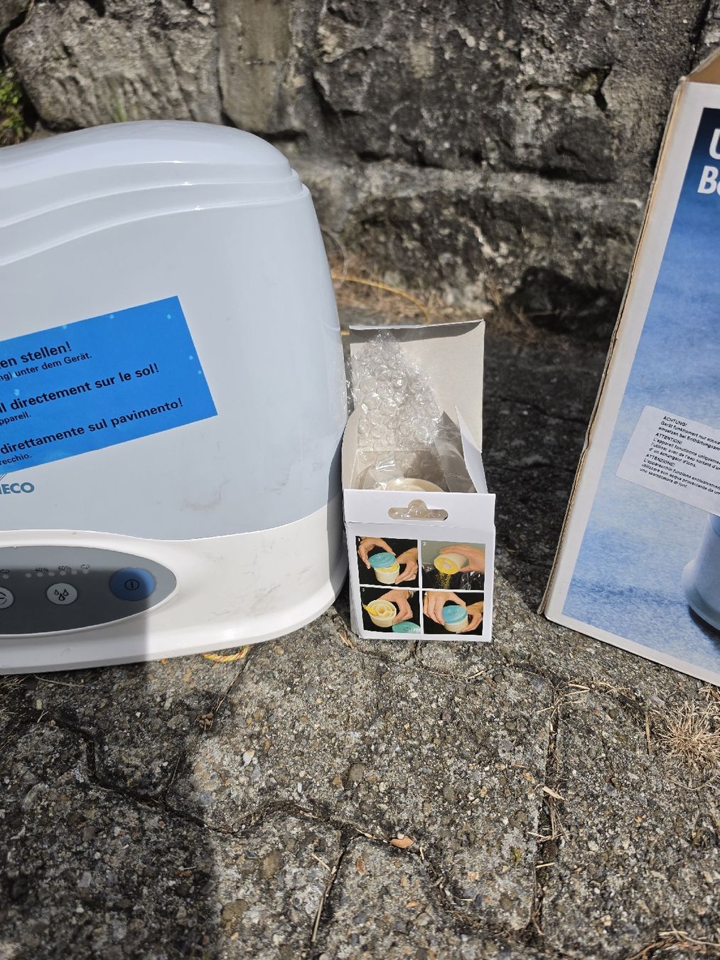 Boneco Umidificatori d'aria: Luftbefeuchter Boneco 7136 Ultraschall mit Originalbox – Usato da Aeugstertal venduto da Levo84 1