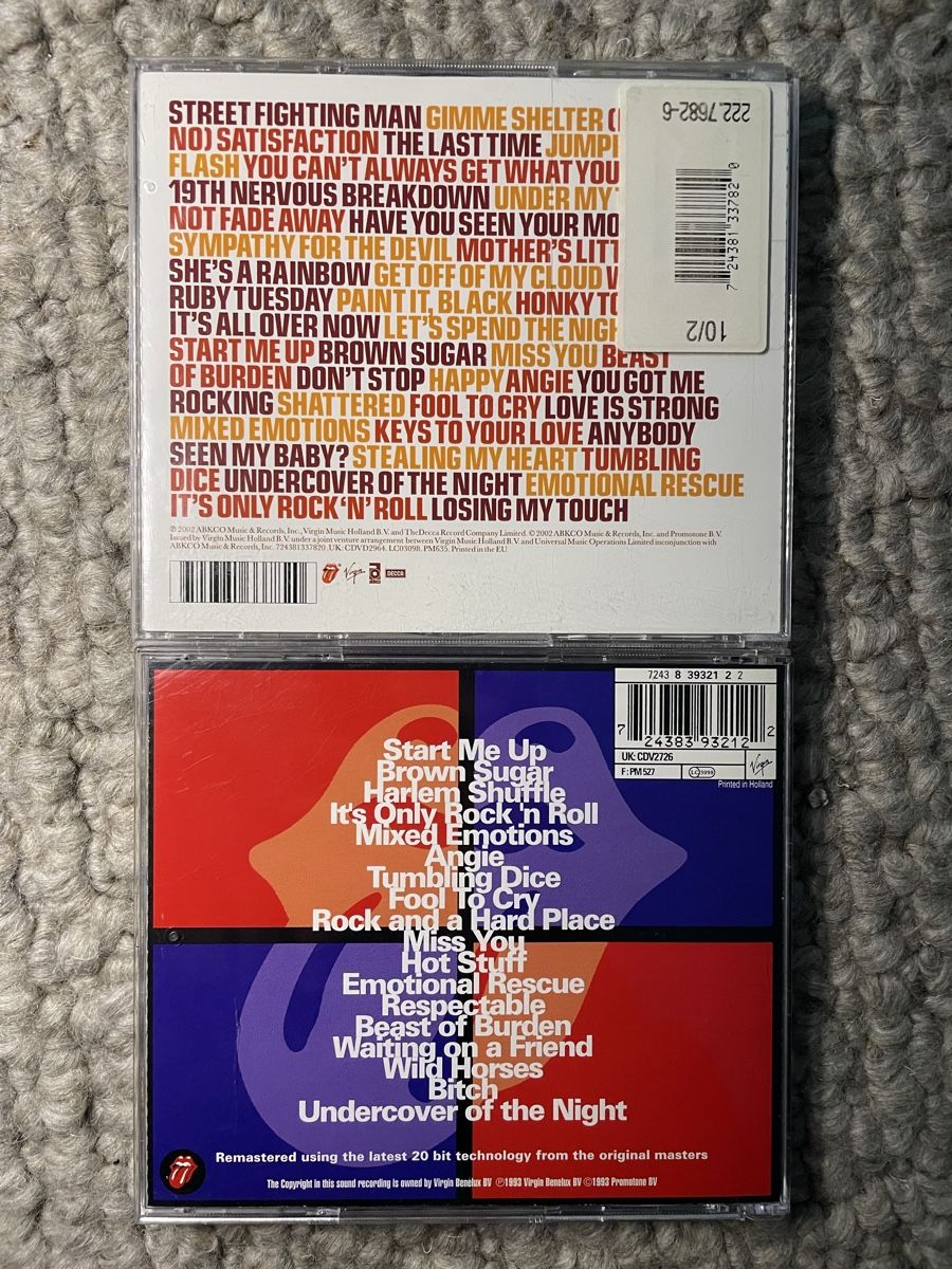 CDs: 2x The Rolling Stones – Gebraucht aus Reinach AG von trigger7811 1